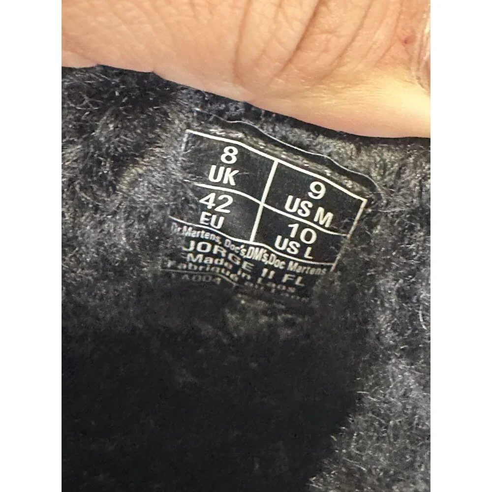 Dr. Marten's Jorge II Men's size 12 Leather Slingblack Lined Mules - Picture 8 of 8